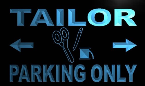 Tailor Parking Only Neon Light Sign